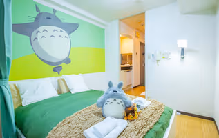 Totoro Fan Art Den Apartments, Osaka
