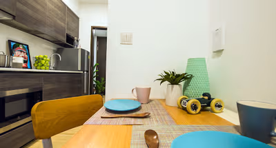 Luxury dining area at Aljunied Road Serviced Apartments, Sims Avenue