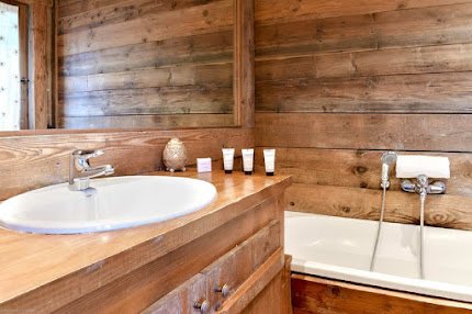 Classical Savoy Chalet in the French Alps