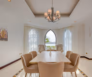 Dining space at Frond M Serviced Apartments