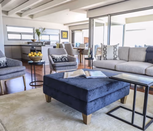 Living area at The Meadows Serviced Apartment