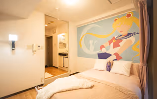 Sailor Fan Art Den Apartments, Osaka