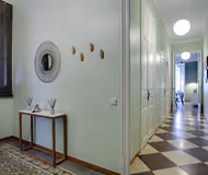 Living area at Eixample Dreta II