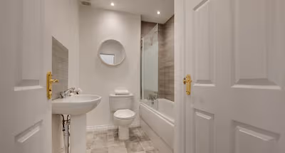 Bathroom at Grebe House