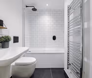 Bathroom at Serviced Apartments in Manchester Piccadilly