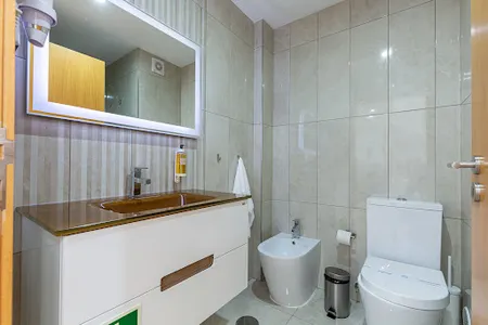 Bathroom at Corporate Housing Marquês V
