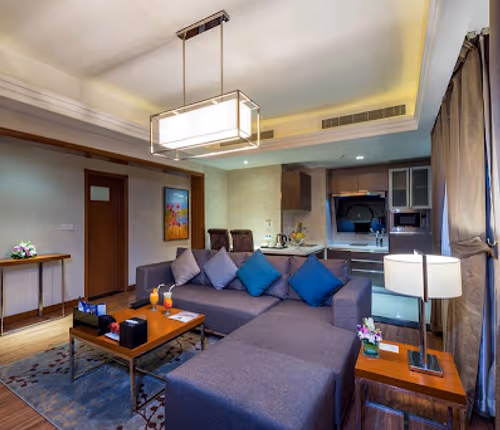 living space at Northern Ring Road Apartment