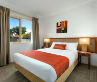 Simplistic living area in Quest Bendigo