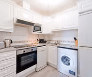 Fully equipped kitchen at Lansdowne Square