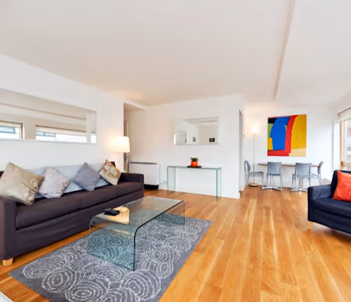 Millennium Tower III living room