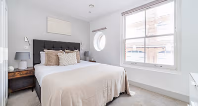 Living area - 1 bed apartment