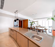 Full kitchen at Graceful 4 Bedroom Villa with private pool At JCV