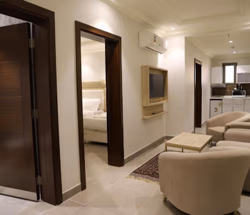 Living area at Ahmad Al Attas Road Serviced Apartment