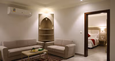 Living area at Ahmad Al Attas Road Serviced Apartment