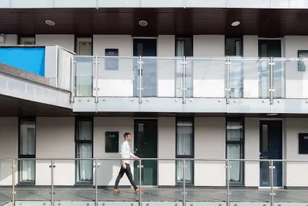 Balcony of Northern Quarters Serviced Apartments in Manchester