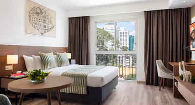 Bedroom at Citadines Regency Saigon