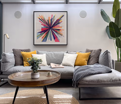 Stunning living area in Luxury Urban Oasis: with Garden and Private Studio at 100c WINDMILL ROAD