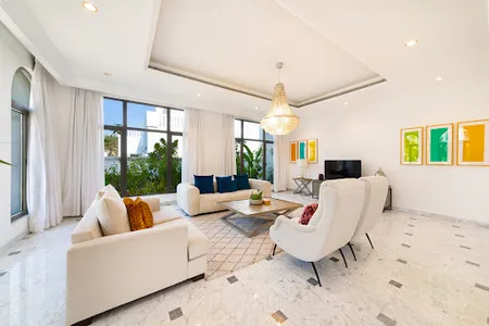 Cozy Living Area in Dubai Villa