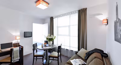 Living area at Toulouse Saint Cyprien