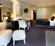 Simplistic living area in Quest Hawthorn