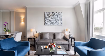 Living area - 1 bed apartment