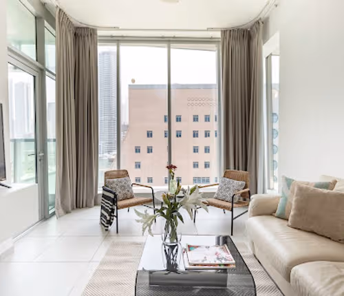 Views Of The Marina From This 1 Bedroom In Dubai