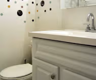 Fully furnished bathroom at East 53rd Street Furnished Apartment, Manhattan