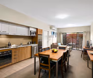 Stunning living area in Quest Bendigo Central