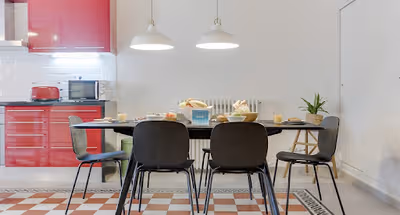 Dining space at Gracia Centre