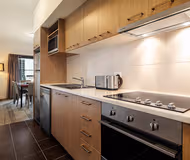 Spacious living area at Quest Melbourne Airport