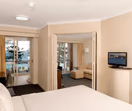 Stunning living area in Quest Manly