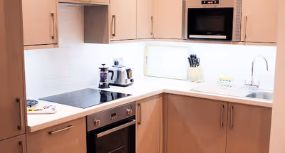 Fully equipped kitchen at West Finchley