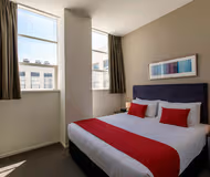 Bedroom at Quest New Plymouth