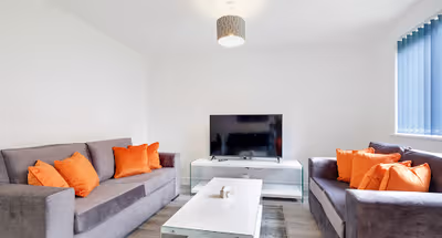 Living area at Aylesbury apart