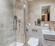 Bathroom at Hyde Park Gate Apartment