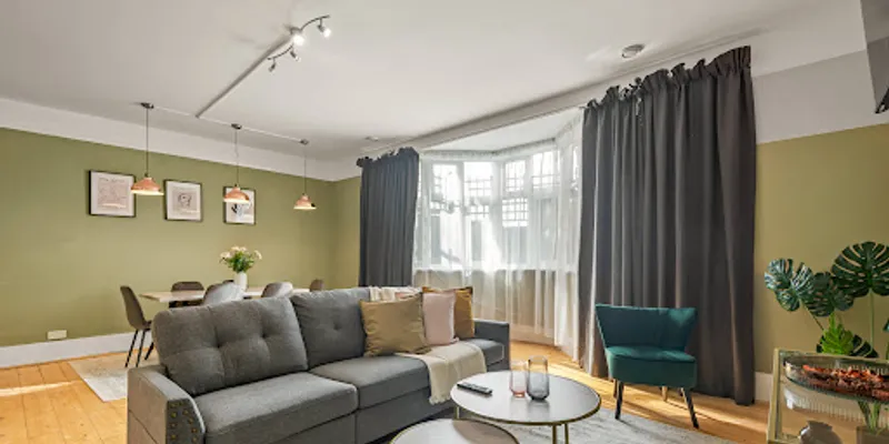Living area at Deptford Serviced Apartments by MySqua.re
