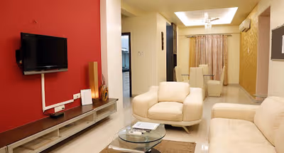 Comfy living area at Bandra Apartments, Mumbai