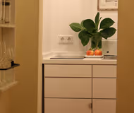 Equipped Kitchen at Niedenau Serviced Apartment
