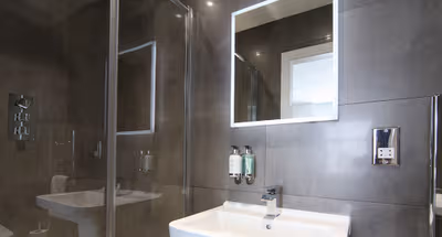 Luxury bathroom at Newington Street in Liverpool City