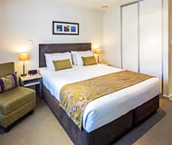 Stunning living area in Quest Albany