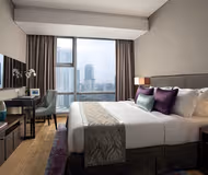 Stunning living area in Ascott Kuningan Jakarta