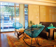 Living area at Nuevo Leon