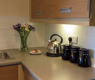 Basic kitchenette at Warren Close