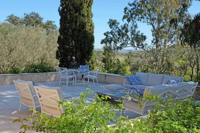 A Villa in Grimaud With Beautiful Terraces