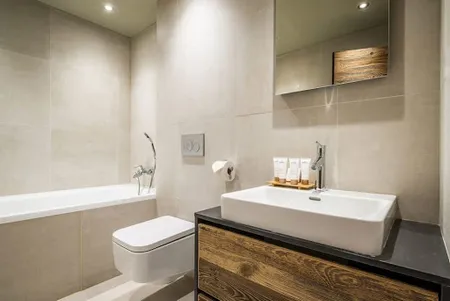 ENCHANTING CHALET WITH JACUZZI IN LES GETS