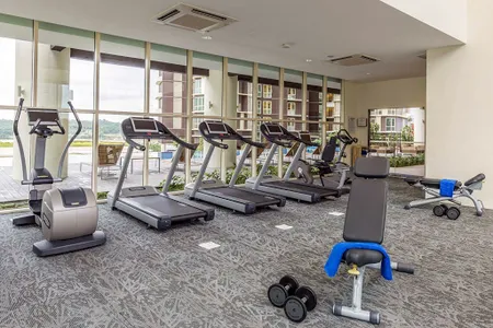 Bright living area at Somerset Medini Iskandar Puteri