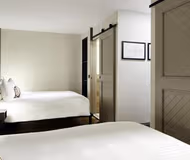 Luxury bedroom at Long Lane Apartments near London Bridge