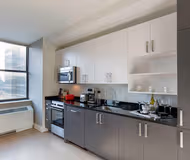 Fully equipped kitchen at Pine Street Apartment - #3706