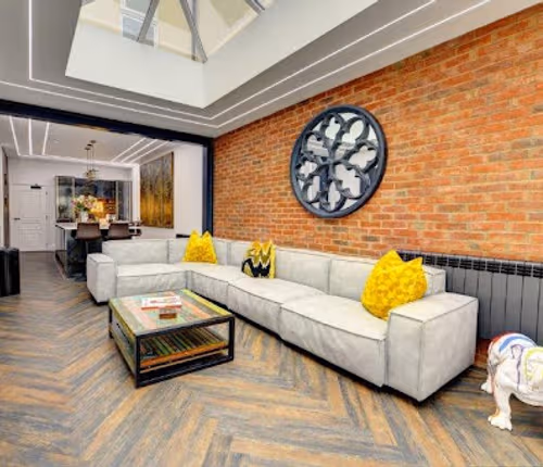 Living area - 3 bed apartment