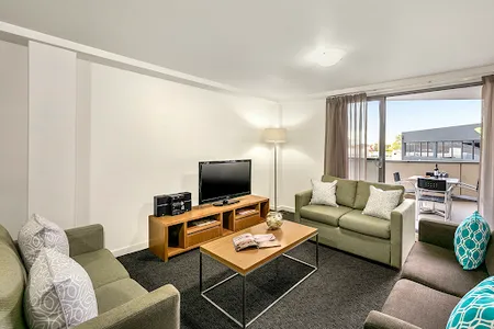 Stunning living area in Quest Cheltenham